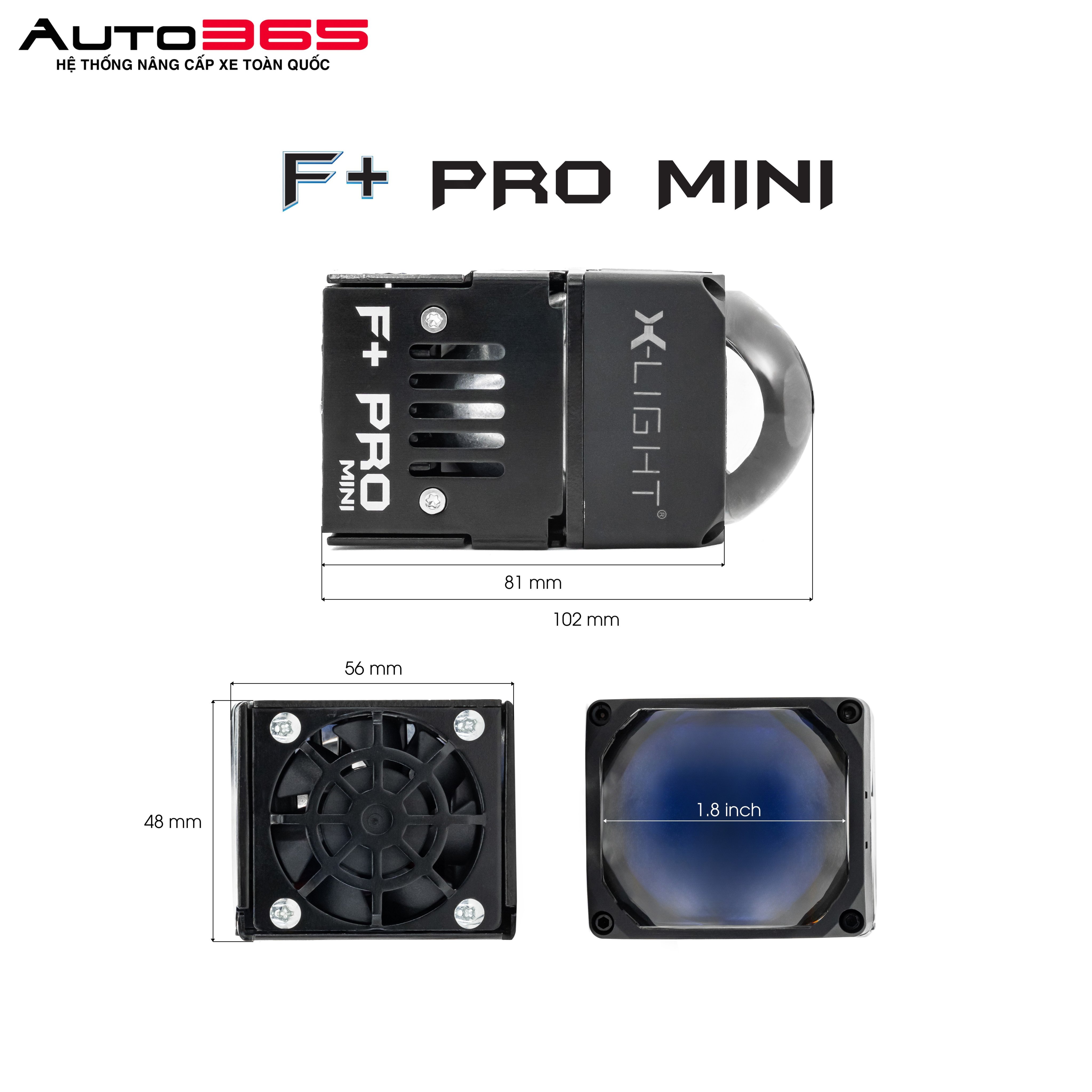 BI LED X-LIGHT F+ PRO MINI